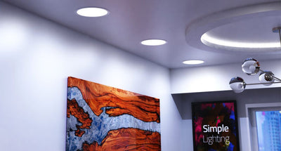 Creating Drama: Using LED Downlights to Highlight Art and Décor