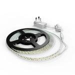 5m 120 LED Strip Light Kit with Plug-In Power Supply - Cool White 6400K