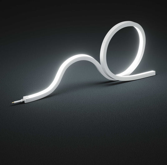 Cool white top bending neon flex