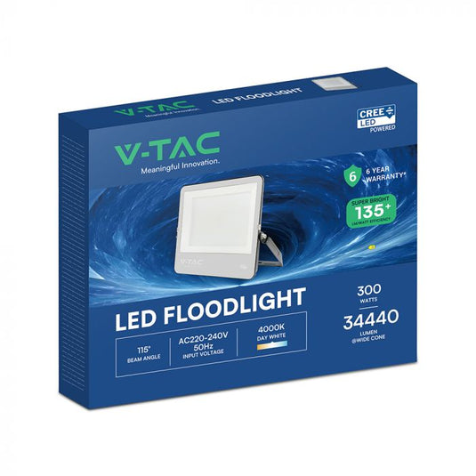 300w LED Flood Light with Cree LEDs, 4000K - packaging