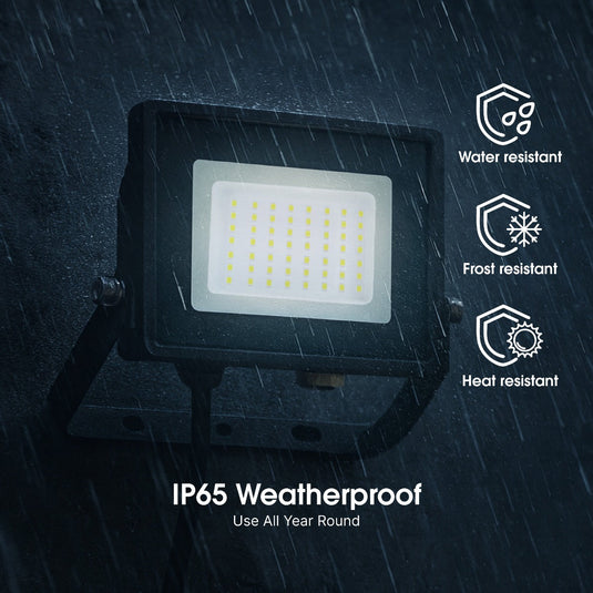 100w LED floodlight, IP65 waterproof