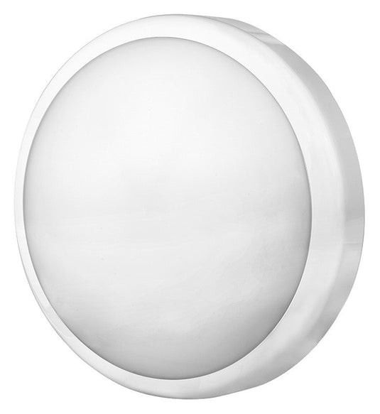 Round white LED polo bulkhead