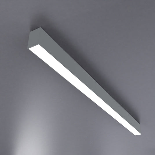 4FT (120cm) LED Linear Light – White, Surface or Suspended Mount - Surface-Mount Cool White