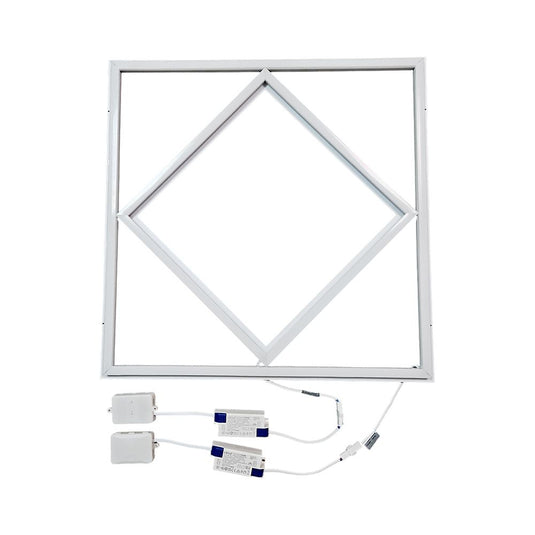 LED panel with its driver, first angle
