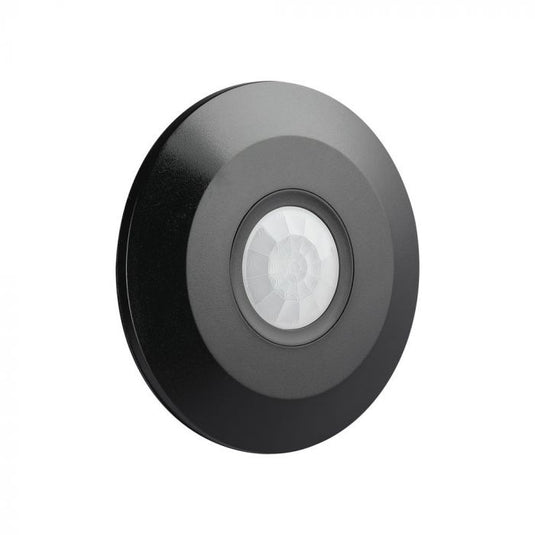 Black slimline PIR sensor