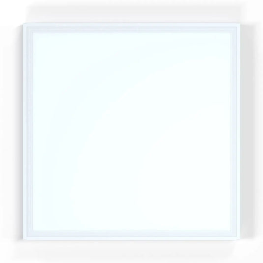 top of a 600x600mm surface-mounted LED panel