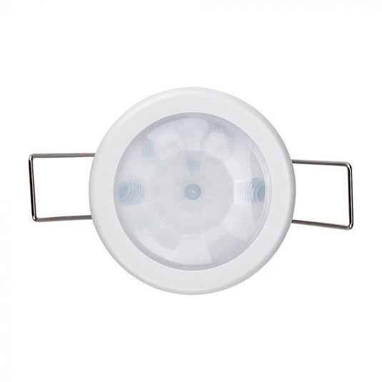 Top of the white recessed PIR sensor