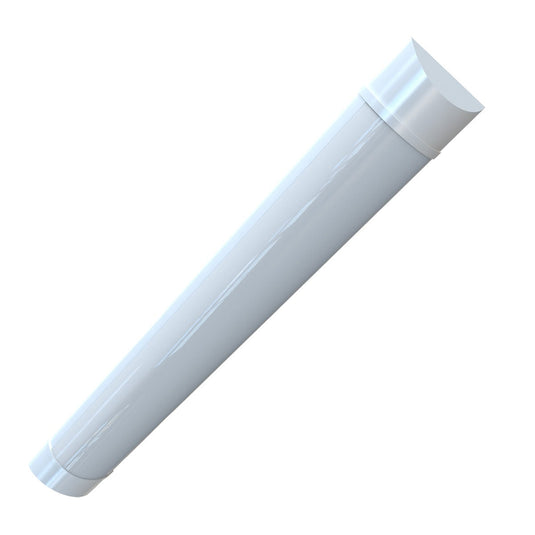 Slim 2ft LED batten, angle 1