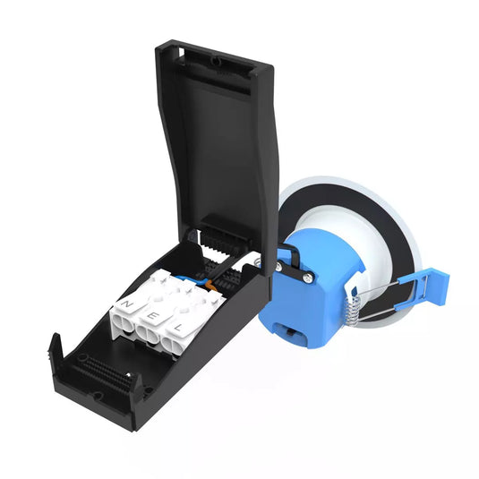 6w, Colour Adjustable Fire Rated Downlight with push fit connector