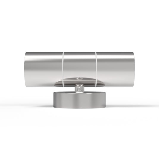 Twin Outdoor Wall Light With PIR Sensor side shot