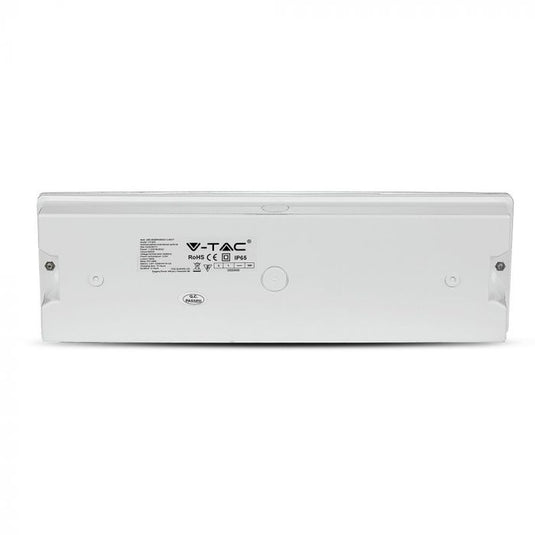 Back of the LED emergency exit sign