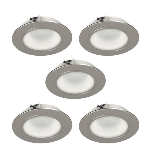 5 x Recessed Mounted Under Cabinet Light - Main Image