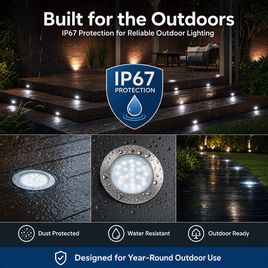IP67 decking light built for the outdoors