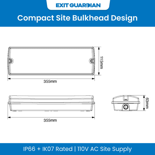 Infographic on the compact bulkhead design