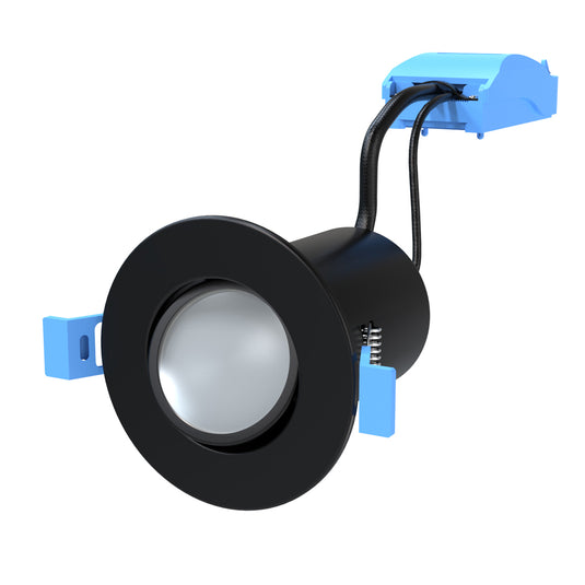 Black Tilt IP20 Downlight