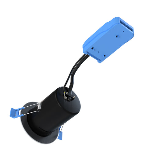 Back angle image of the whole downlight.