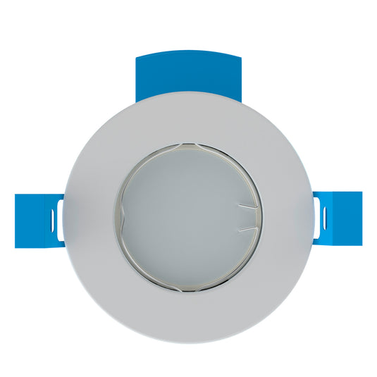 White Downlight, Fire Rated GU10 with bulb