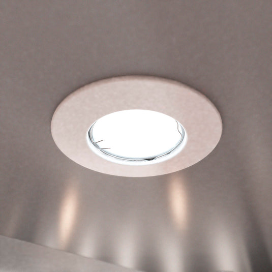 White Downlight, Fire Rated GU10 ceiling setting