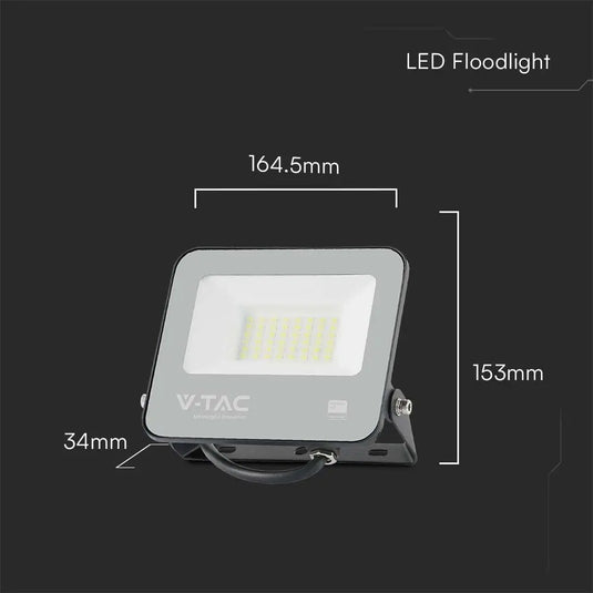 30w LED Floodlight dimensions