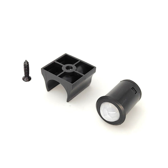 Sensor, bracket and screw side by side
