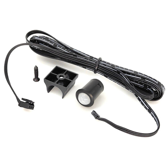 Complete kit with PIR sensor, mounting bracket, screw and cable