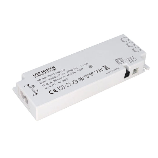 15w LED driver with three outputs and a sensor port