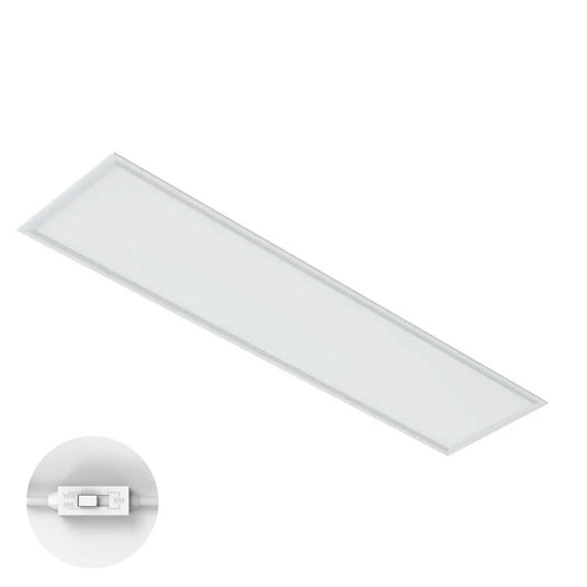 Panel light with colour switch