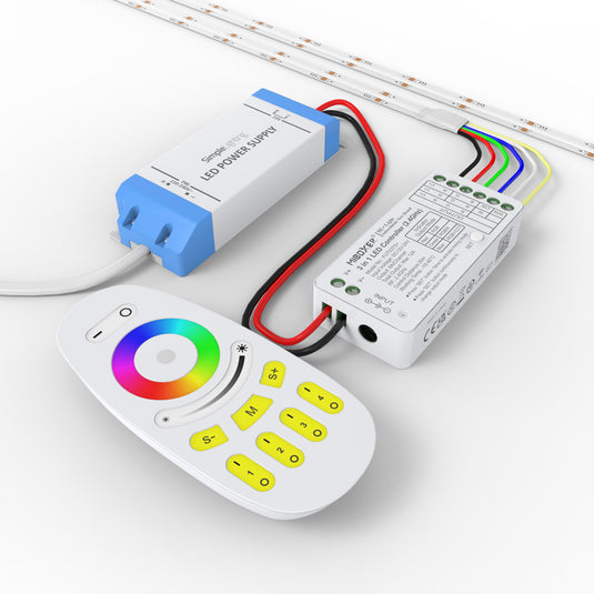 RGBW Controller Kit With Remote Control and LED driver