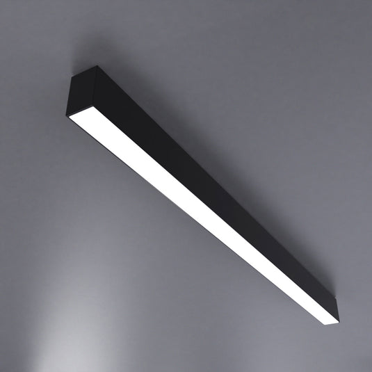 Surface mounted back 4ft linear light cool white
