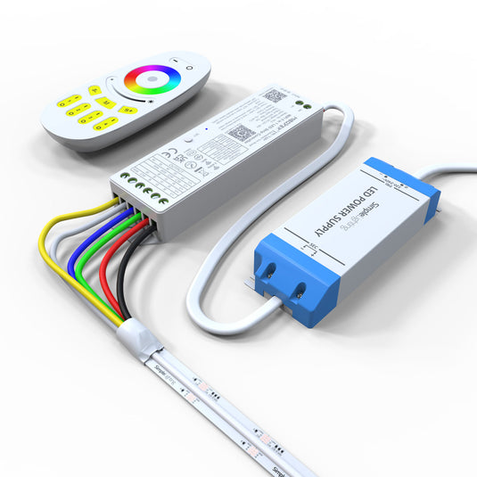 wiring diagram for a RGB +CCT strip