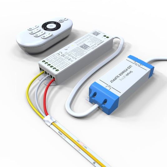 wiring diagram for a dual colour strip