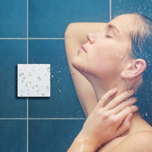 Kinetic switch in a shower