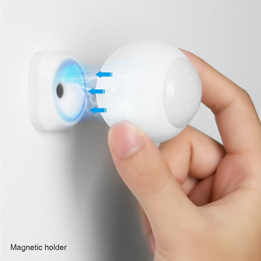 PIR sensor on its magnetic mount