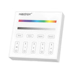 Wall Mounted RGB / RGBW, 4 Zone, Battery Powered-White