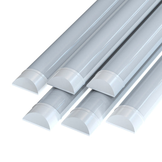 Pack of 6 slim 6ft LED battens