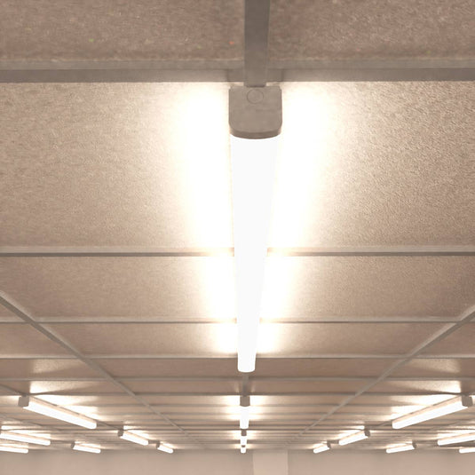 Office battens in natural white