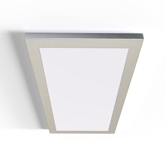 Rectangular cabinet light mounted