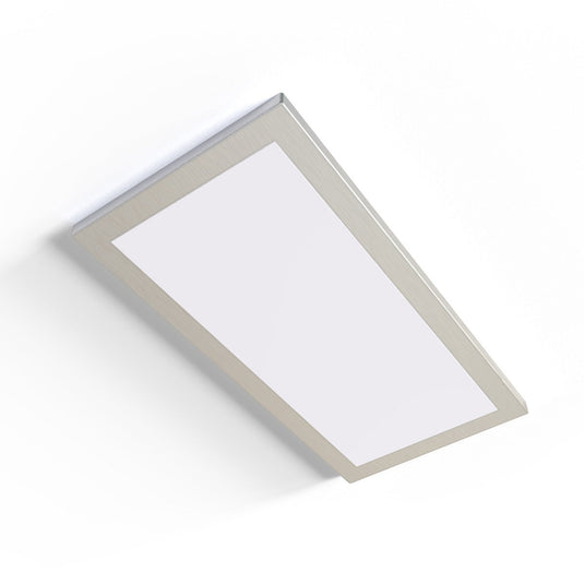 Rectangular cabinet light with its magnetic frame
