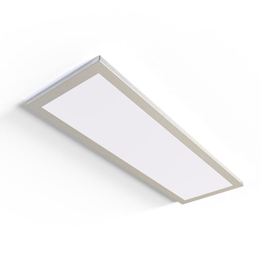 Silver cabinet light with its magnetic frame
