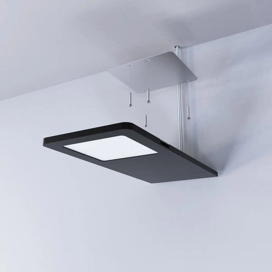 Black Recti Superslim 5w LED Cabinet Light, parts, deconstructed