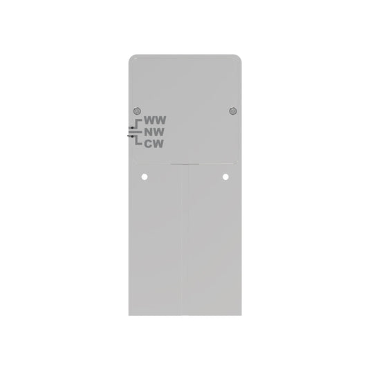 Back of the slim cabinet light