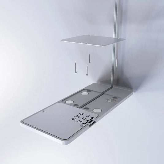 Recti Superslim 5w LED Cabinet Light, Matte White, parts- deconstructed