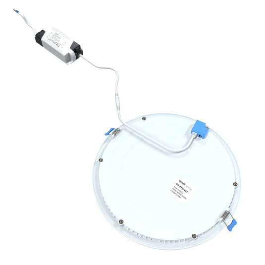 24w round LED panel with its power supply