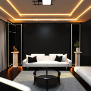 COB LED Strip, Warm White in living room setting