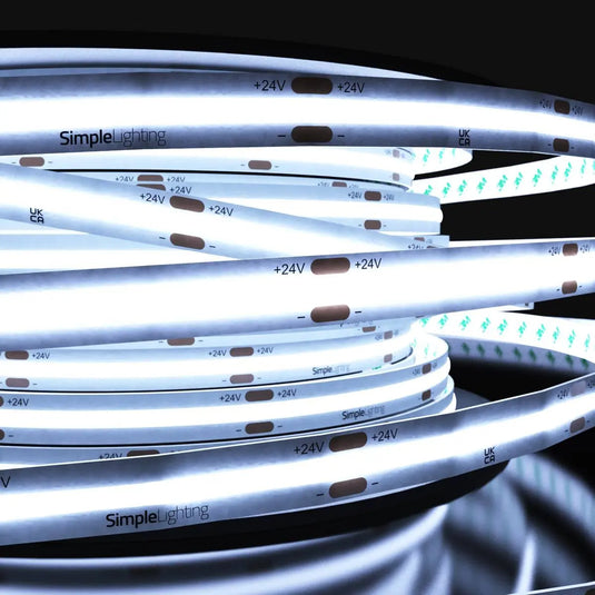 COB LED Strip, Cool White (Priced Per Metre)