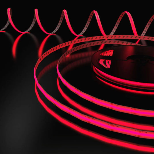 Red COB Dotless LED Strip Lighting