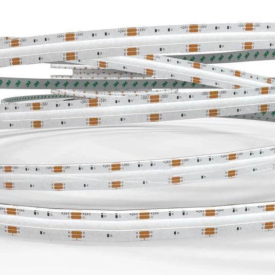 COB Dotless LED Strip Lighting close up shot