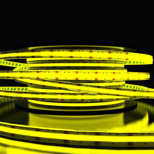 COB Dotless LED Strip Lighting in Yellow