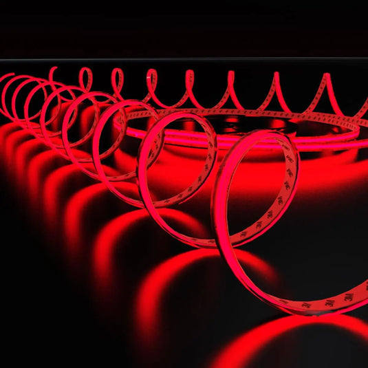 Red COB Dotless LED Strip Lighting