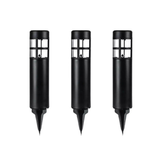 Pack of 3 Coolah LED Solar Bollard Stake Lights